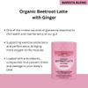 Sweet Revolution Organic Beetroot Latte with Ginger Barista Blend (2 x 100g) tub. Gluten Free, Dairy Free, Refined Sugar-Free. view 3