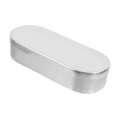 FRCOLOR Thermometer Storage Box Aluminum Case Compact Portable for Home Travel Medicine Box Organiser