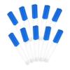 SECFOU 10pcs Plastic Thermometer Storage Tube Holder Protective Case for Thermometer Holder for Home Clinic Use view 1