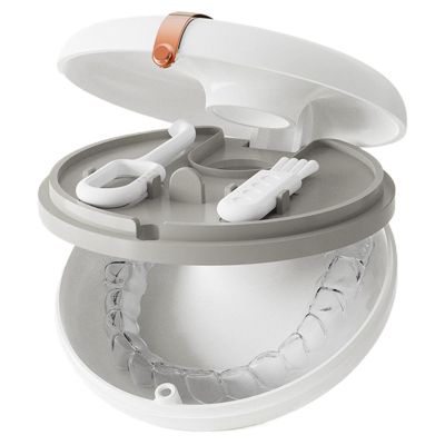 Orthodontic Retainer Case,Mouth Guard Storage Box Denture Case | Portable Orthodontic Case Braces Storage for Mouth Guard, Denture, Retainer Orthodontic