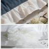YOUGANG Luxury Bolster Headboard Pillow with Fixing Ties,Daybed Pillows Bed Rest Reading Pillow Backrest Positioning Support Pillow with Washable Cover (Yellow,150cm) view 2