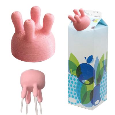 Generisch Milk Bottle Pourer Lid, Novelty Milk Box Closure, Box Milk Diverter, Pouring Spout for Bottles, Funny Milk Bottle Stopper, Leak-proof Milk Carton Milk Diversion