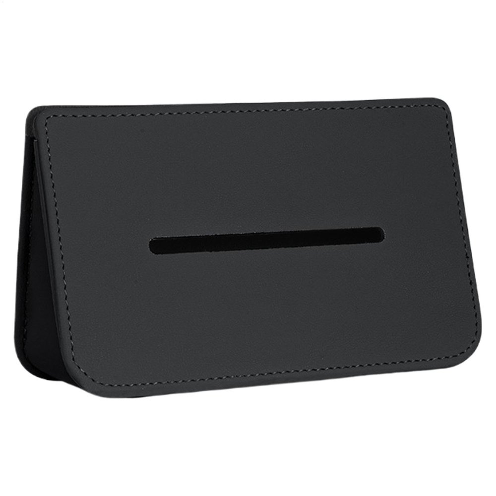 Lightweight Tissue Box, Portable Car Tissue Holder, Compact Car Napkin Box, Foldable Backseat Tissue Holder,18.5x10.5 cm, Car Napkin Storage Bag Organizer for Backseat Auto Headrest