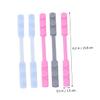 Baluue 5pcs Reusable Silicone Mask Ear Hooks Adjustable Mask Extension Buckles Anti-Pain Ear Saver Accessories for Comfortable Wearing Random Color view 2