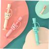 WATIIFUFU Silicone Training Toothbrush Bristles for Year Old Oral Care Tool Brush for Boys and Girls Safe Chewing Material Random Color view 4
