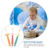 Healeved 3pcs Begin Early Boys and Girls Toothbrush Boy Girl Brush Year Old Soft Bristles Tooth Cleaning Brush view 2