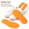 1 Pair Boot Sole Replacement Full Soles 12.7in Long 4.9in Wide Shoe Bottom Full Sole Repair Replacement Anti Slip Rubber (Yellow) view 3