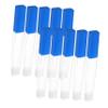 FRCOLOR 10pcs Plastic Thermometer Storage Tube Holder Container Case for Thermometer Empty Tube view 1