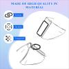 2pairs Protective Side Shields for Eyeglasses Pc Safety Glasses Covers Lightweight Eye Protection Flaps for Sunglasses and Spectacles view 4