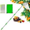 Telescopic Fruit Picker Easy Install Handheld Fruit Grasping Rod for Outdoor Activities and More view 3