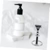 Baluue Shaving Brush Holder Stand Stand Shaving Tools Racks Brush Storage Metal Material Tidy view 2