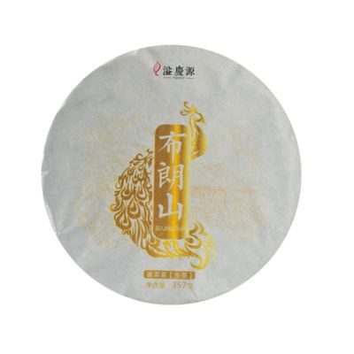 357g Bulang Mountain First Spring Ancient Tree & Big Tree Pu - Erh Raw Tea with Rich Spring Flavor