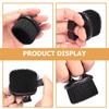 Baluue 2pcs Broken Hair Cleaning Brush Men Beard Brush Mustache Finger Ring Handheld Grooming for Daily Beard Care view 4