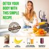 Numami Organic Detox Blueberry Smoothie Mix with Healthy Spirulina, Atlantic Dulse and Barley Grass Juice Powder, Premium Quality Superfood, 170g and 20 Servings view 2