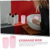 Baluue 2pcs Toothbrush Box Simple Style Toothbrush Container for Travel and for Daily Use view 3