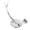 Baluue Unique Shaped Stand Holder for Men's Shaving Decorative Storage Rack with Stable Design for Optimal Drying and Cleanliness Silver Finish view 1
