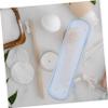 Baluue 4pcs Plastic Toothbrush Box Portable Toothbrush Case with Smooth Edges Convenient to Carry Travel Organizer for Business Trip and Camping view 3