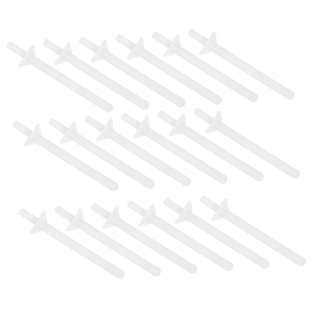Baluue 110pcs Nose Hair Waxing Applicator Sticks Lightweight Pp Material White Nose Wax Sticks for Men and Women Nasal Hair Removal at Home