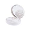 Healeved Marble Pattern Lens Case Portable Holder Travel Outdoor Use Safe Material view 1
