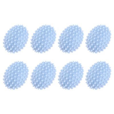Akozon 8-Pack Laundry Washing Balls - PVC Hedgehog Laundry Balls for Stain Removal & Anti-Tangling - Washing Care Balls for Clothes