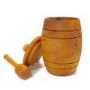 Culinary Gift Set 180 g Thyme Honey with Honey Pot Including Spoon and Lid Made of Olive Wood Natural Product by Elixir Herbs & Spices #214 view 2
