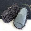 Akozon Soft & Convenient Floor Slippers - Plush Rags for Easy Home - Lazy Mop Slippers for Effortless Dusting - Ideal for Indoor Use (M 39-41) view 2
