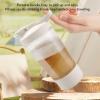 500mah Electric Mixer Cup Quiet Portable Plastic Proof Electric Shaker Bottle with Smart Blending System, Mix Milk and Protein with 30s Shake for view 3