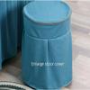 ILNCQLPM Massage bed skirt,Massage Table Skirt Bed Cover with Hole, Pure Color Washed Cotton Beauty Bed Cover Set of Four Body Massage Physiotherapy Beauty Salon Bed Cover Set (Purple 70 * 185cm) view 3
