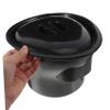 Healeved Portable Toilet Seat Lid for Seniors Padded Commode Accessory Bucket Cover for Elderly Care view 3