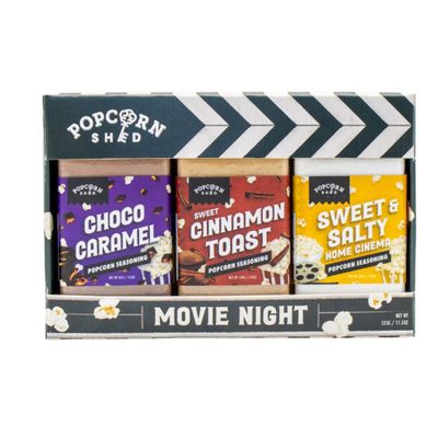 Popcorn Shed Movie Night Popcorn Seasonings Variety Pack (3 Flavours)
