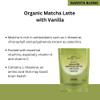 Sweet Revolution Organic Japanese Matcha Latte with Vanilla Barista Blend (3 x 500g) Catering Pack. Gluten Free, Dairy Free, Refined Sugar-Free. view 3