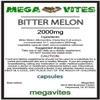 Bitter Melon Capsules 2000mg x 365 - MEGAVITES AMINOLAB view 3