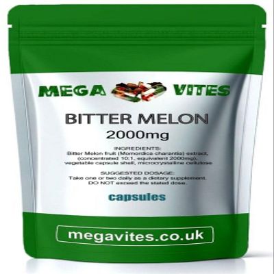 Bitter Melon Capsules 2000mg x 90 - MEGAVITES AMINOLAB