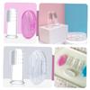 Baluue 9pcs Baby Finger Toothbrush Silicone Infant Oral Cleaning Brush with Storage Box Soft Toddler Teething Toothbrush Set for 0-3 Years Oral Care view 2