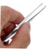 Baluue 24pcs Stainless Steel Heart Shape Tweezers with Arrow Pattern, Professional High Quality Eyebrow Tweezers for Precise Hair Removal, Portable Design for Travel and Business Trip view 3