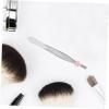 Baluue 24pcs Stainless Steel Heart Shape Tweezers with Arrow Pattern, Professional High Quality Eyebrow Tweezers for Precise Hair Removal, Portable Design for Travel and Business Trip view 4