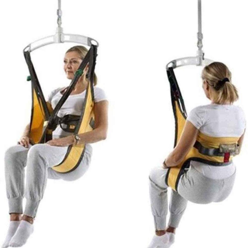 Elderly Disabled Lifting Sling for Reduced Mobility - Full Body Lift Sling for Toileting Hoist Stair Slide, Suitable for Obese Patients