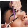 Baluue Lash Tweezers Precision Tools for Eyelash Extensions 3pcs in Assorted Colours, Stainless Steel for Selecting and Applying False Eyelashes, Suitable for Personal and Professional view 3