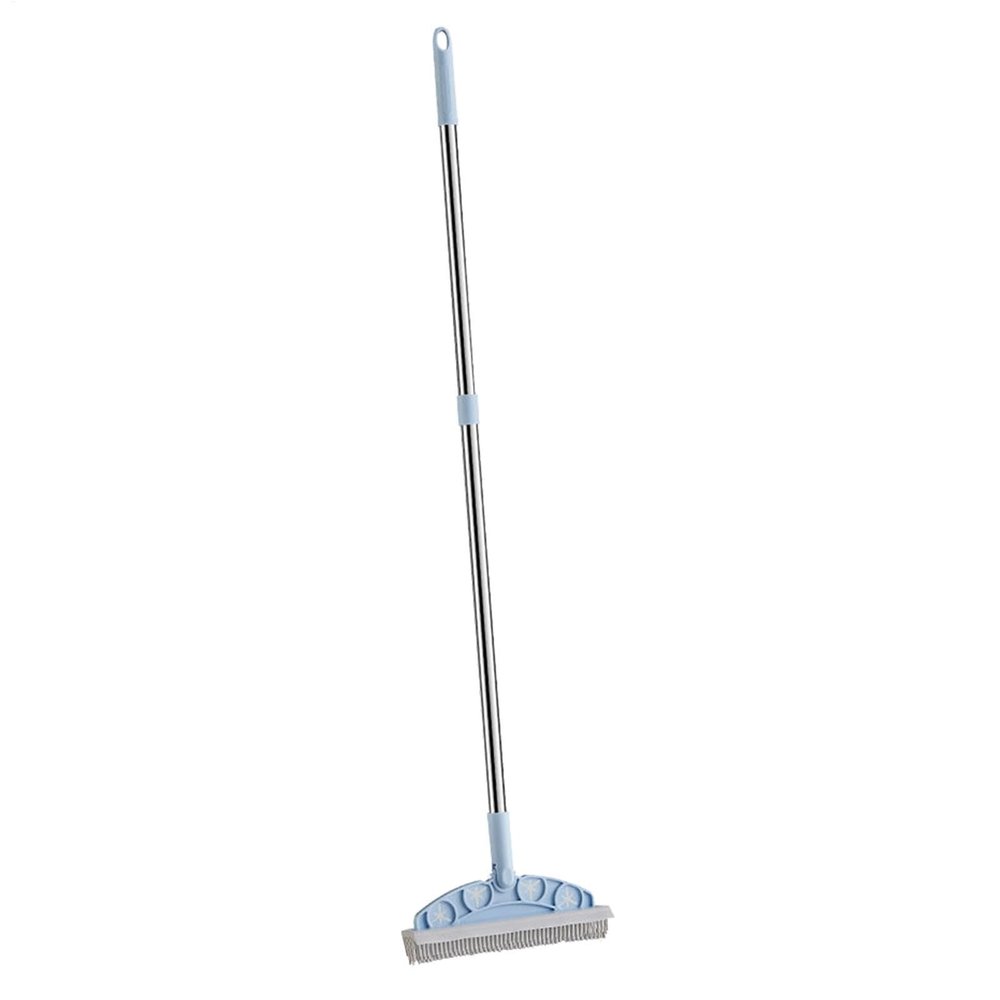 Floor Tile Scrubber - 260g Shower Scrubber Brush | 96x23.5cm Adjustable Bristle Scrubbing Brush, Floor Scrubber Broom, Tile Cleaning Scrubber With Extended Handle For Garage, Kitchen, Wall