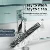 Floor Tile Scrubber - 260g Shower Scrubber Brush | 96x23.5cm Adjustable Bristle Scrubbing Brush, Floor Scrubber Broom, Tile Cleaning Scrubber With Extended Handle For Garage, Kitchen, Wall view 3