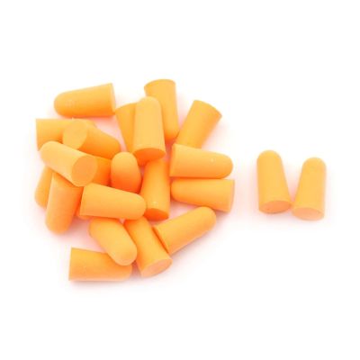 Ear Plugs,20PCS/10Pairs Travel Sleep Noise Prevention Earplugs Noise Reduction Travel Sleeping Soft Tapered Foam Ear Plugs(Orange)