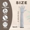 Wshxjzyay 1 Pair Cut Resistant Arm Protection and Safety Sleeves for Men Cut Resistant Arm Sleeves Level 5 Protection Sleeves for Arms Cut Resistant view 2