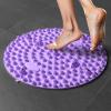 Foot Massage Mat | Feet Massage Pad Relaxation Massage Mat | Particle Massage Tool Walk Stone High Elasticity Portable Acupoint Mat for Feet view 2