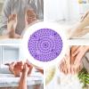 Foot Massage Mat | Feet Massage Pad Relaxation Massage Mat | Particle Massage Tool Walk Stone High Elasticity Portable Acupoint Mat for Feet view 4