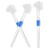 Healeved False Set Double Sided Brush Soft And Elastic Bristles Non-Grip view 1