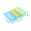 GARVALON Thermometer Organizer Box Medicine Storage Kit Sections Family Use Clinic Healthcare Soaking Drying Case view 2