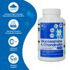 Glucosamine & Chondroitin Capsules with Vitamin C Joint & Cartilage Support Supplement | Supports Mobility, Flexibility & Collagen Formation | 120 Capsules (40 Days Supply) | Made in UK view 2