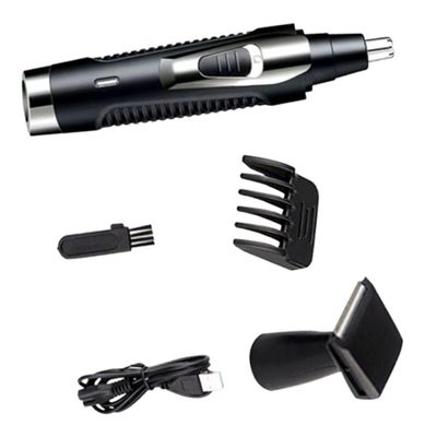Baluue Nose Hair Trimmer and Washable Compact Design Rechargeable Multi-Functional and Comfortable Nose Hair Removal with Stainless Steel Blades Easy to Use for Precise Grooming for Men