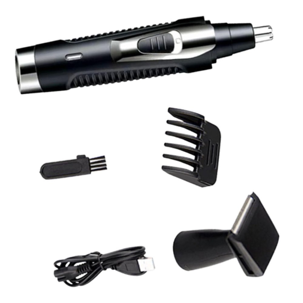 Baluue Nose Hair Trimmer and Washable Compact Design Rechargeable Multi-Functional and Comfortable Nose Hair Removal with Stainless Steel Blades Easy to Use for Precise Grooming for Men