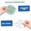 Baluue Household Scouring Balls Kitchen Brush Pot Scrubbers 12pcs Multi-color Non-shedding Cleaning Balls for Cookware and Dishwashing Tasks Random Color view 4